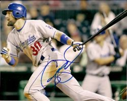 AUTOGRAPHED CASY BLAKE Los Angeles Dodgers photo