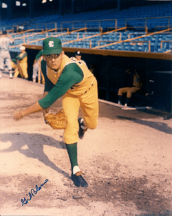 UTOGRAPHED  photo GIL BLANCO Kansas City A's