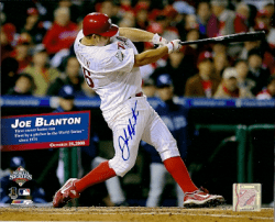 AUTOGRAPHED JOE BLANTON 8x10Philadelphia Phillies photo