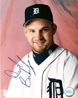 AUTOGRAPHED  photo DAVID BORKOWSKI Detroit Tigers