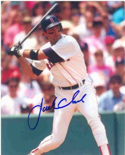 AUTOGRAPHED SIGNED photo JACK CLARK Boston Red Sox
