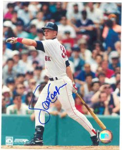 AUTOGRAPHED SCOTT COOPER 8x10 Boston Red Sox photo