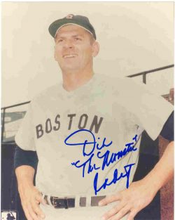 AUTOGRAPHED DICK RADATZ 8X10 Boston Red Sox Photo