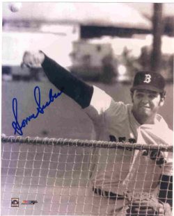 AUTOGRAPHED SONNY SIEBERT 8x10 Boston Red Sox Photo
