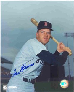 AUTOGRAPHED LEE THOMAS 8X10 Boston Red Sox Photo