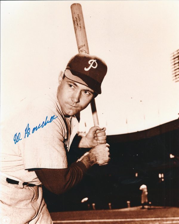 AUTOGRAPHED ED BOUCHEE 8X10 Philadelphia Phillies Photo