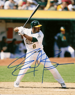 AUTOGRAPHED  photo EMIL BROWN Oakland A's