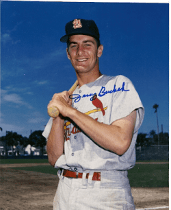 AUTOGRAPHED JERRY BUCHEK 8x10 St. Louis Cardinals photo