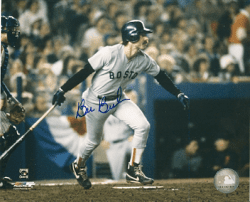AUTOGRAPHED BILL BUCKNER Boston Red Sox photo