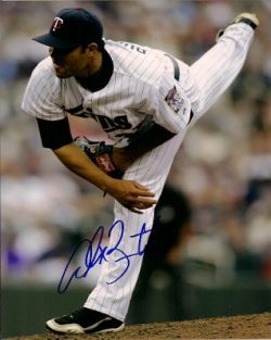 AUTOGRAPHED ALEX BURNETT -  Minnesota Twins photo