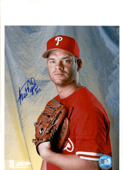AUTOGRAPHED Paul Byrd 8x10 Philadelphia Phillies Photo