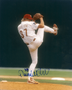 AUTOGRAPHED NORM CHARLTON 8x10 Philadelphia Phillies Photo