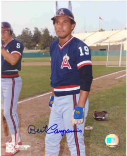 AUTOGRAPHED SIGNED photo BERT CAMPANERIS Angels