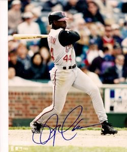 AUTOGRAPHED MIKE CAMERON 8X10 Cincinnati Reds Photo