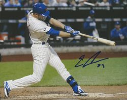 AUTOGRAPHED Eric Campbell 8X10 New York Mets photo