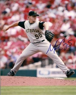 AUTOGRAPHED  photo MATT CAPPS - Pittsburgh Pirates