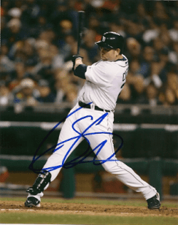 AUTOGRAPHED SEAN CASEY 8X10 Detroit Tigers Photo
