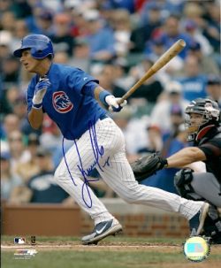 AUTOGRAPHED RONNY CEDENO Chicago Cubs Photo