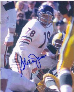 AUTOGRAPHED  STAN JONES HOF 8x10 Chicago Bears Photo