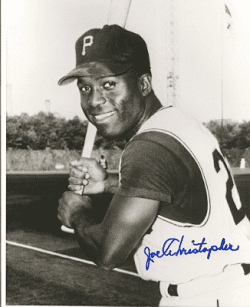 AUTOGRAPHED  photo JOE CHRISTOPHER - Pittsburgh Pirates