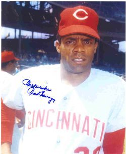 AUTOGRAPHED SIGNED photo TED SAVAGE Cincinnati Reds