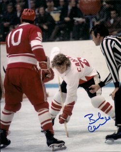 Autographed Bobby Clarke 8X10 photo - Philadelphia Flyers