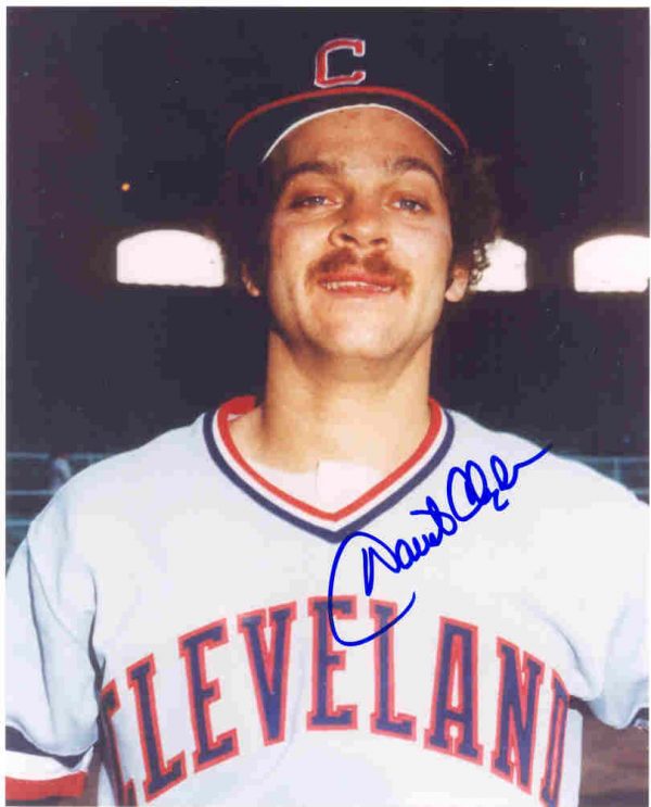 AUTOGRAPHED DAVID CLYDE 8x10 Cleveland Indians Photo