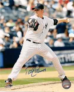 AUTOGRAPHED PHIL COKE 8x10 New York Yankees Photo