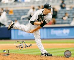 AUTOGRAPHED PHIL COKE 8x10 New York Yankees Photo