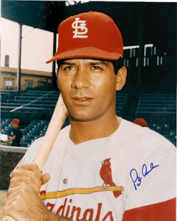 AUTOGRAPHED PAT CORRALES St. Louis Cardinals photo
