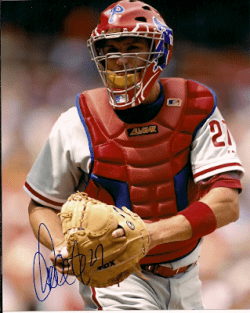 AUTOGRAPHED CHRIS COSTE 8x10 Philadelphia Phillies photo