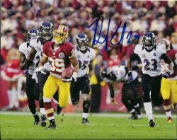 Autographed Richard Crawford 8x10 photo Washington Redskins