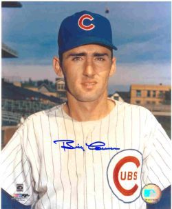 AUTOGRAPHED BILLY COWAN 8X10 Chicago Cubs Photo