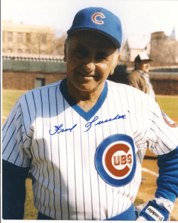 AUTOGRAPHED  FRANK LUCCHESI 8x10 Chicago Cubs photo