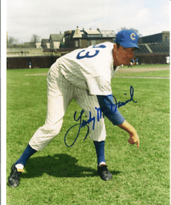 AUTOGRAPHED  LINDY MCDANIEL 8x10 Chicago Cubs photo