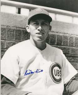 AUTOGRAPHED  CAL MCLISH - Chicago Cubs photo