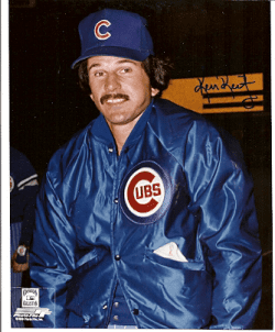 AUTOGRAPHED  KEN REITZ - Chicago Cubs photo