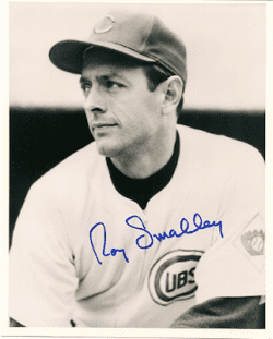 AUTOGRAPHED  ROY SMALLEY 8x10 Chicago Cubs photo