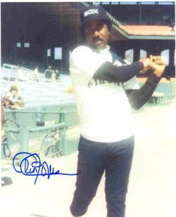 AUTOGRAPHED SIGNED photo CLEON JONES White Sox