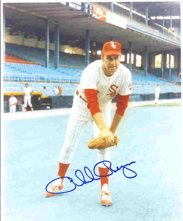 AUTOGRAPHED SIGNED photo PHIL REGAN White Sox