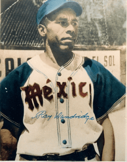 Autographed RAY DANDRIDGE 8x10 Mexico photo