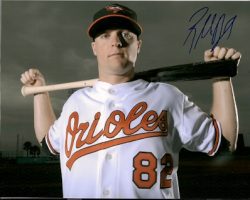 AUTOGRAPHED photo BLAKE DAVIS Baltimore Orioles