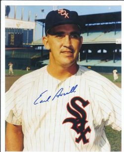 AUTOGRAPHED SIGNED photo EARL AVERILL White Sox