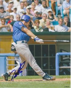 AUTOGRAPHED PAUL BAKO 8x10 Chicago Cubs Photo