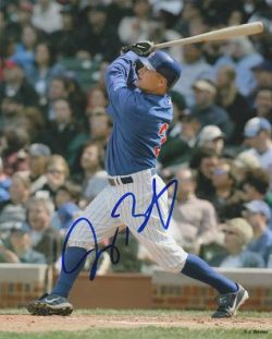 AUTOGRAPHED SIGNED photo JEROMY BURNITZ Chicago Cubs