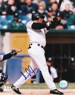 AUTOGRAPHED SIGNED photo D'ANGELO JIMENEZ White Sox