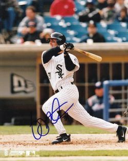 AUTOGRAPHED SIGNED photo GREG NORTON White Sox