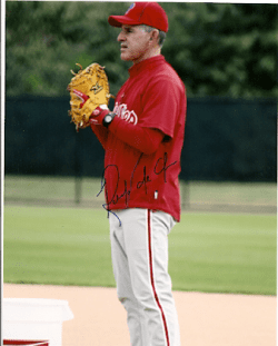 AUTOGRAPHED  photo ROLLIE DE ARMIS Philadelphia Phillies