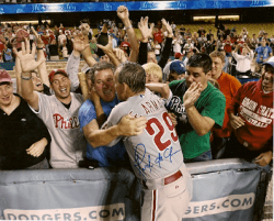 AUTOGRAPHED  photo ROLLIE DE ARMIS Philadelphia Phillies
