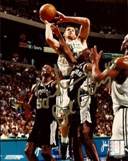 AUTOGRAPHED ANDREW DECLERCQ Boston Celtics photo